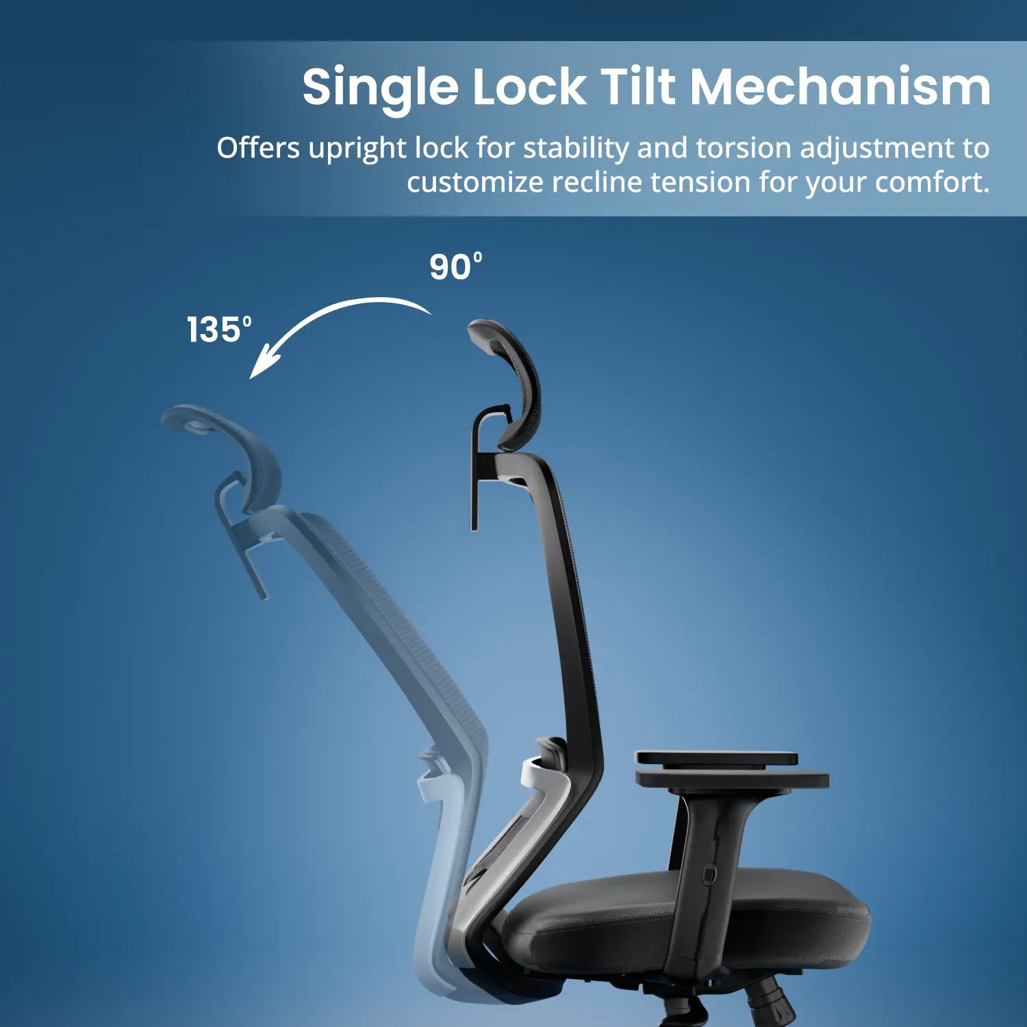 Inspire Ergonomic Mesh High Back Office Chair